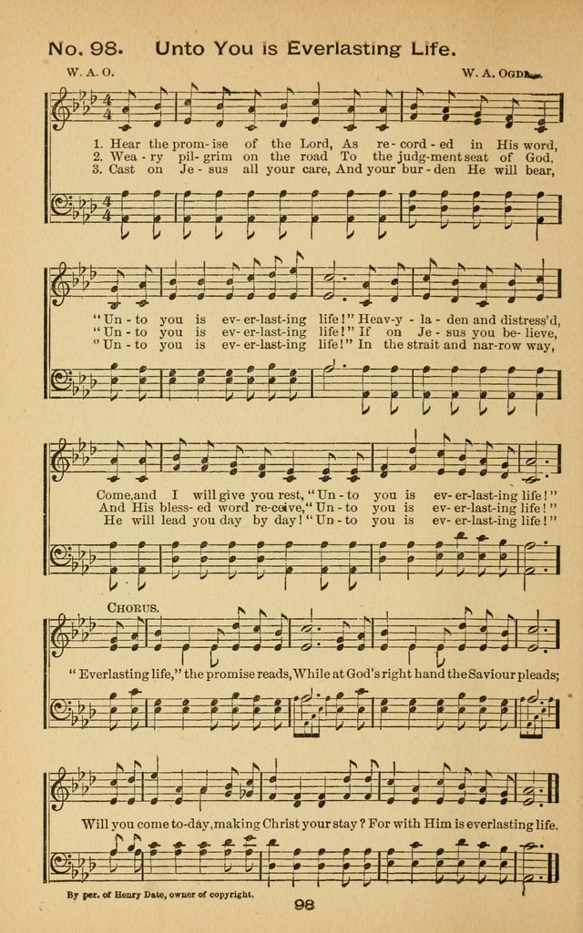 The Chorus of Praise: for use in Sunday Schools, Young People