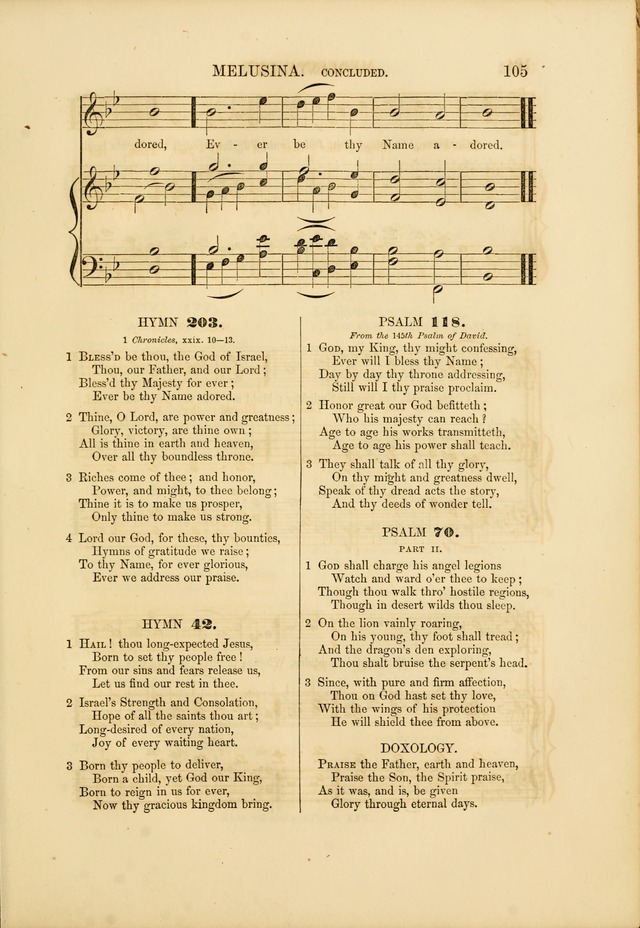 A Collection of Sacred Song: being an eclectic compilation for the use of churches, families, and boarding-schools... page 110