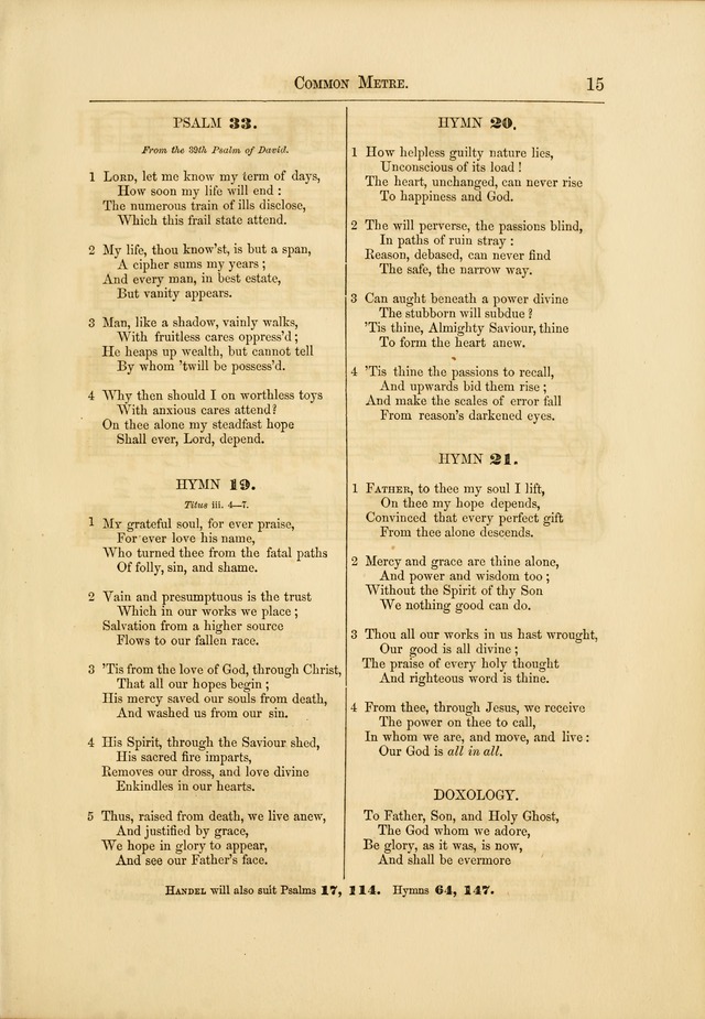 A Collection of Sacred Song: being an eclectic compilation for the use of churches, families, and boarding-schools... page 20