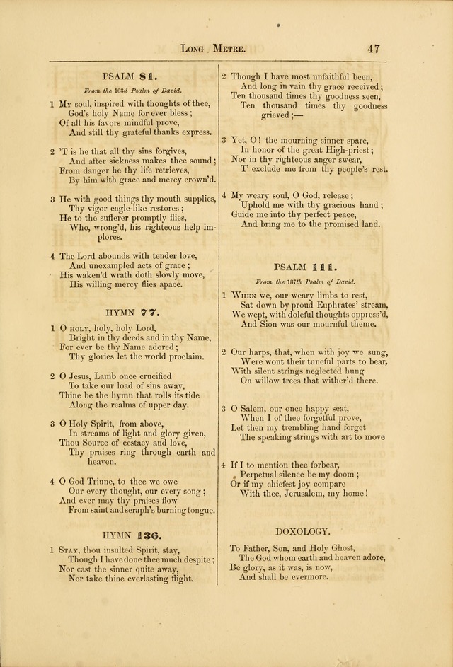 A Collection of Sacred Song: being an eclectic compilation for the use of churches, families, and boarding-schools... page 52