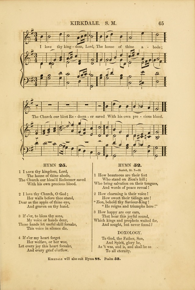 A Collection of Sacred Song: being an eclectic compilation for the use of churches, families, and boarding-schools... page 70