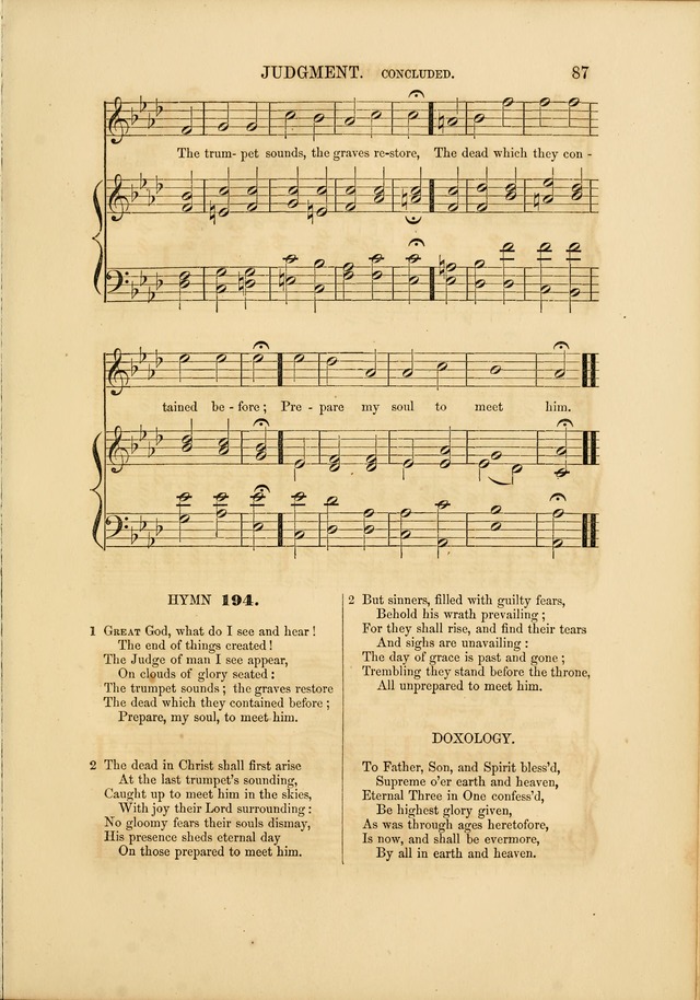 A Collection of Sacred Song: being an eclectic compilation for the use of churches, families, and boarding-schools... page 92