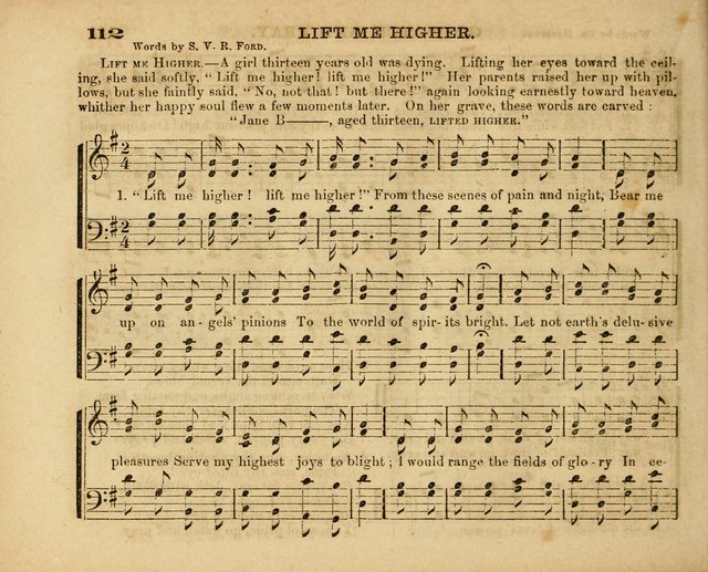 The Diadem: a collection of tunes and hymns for Sunday school and devotional meetings page 112