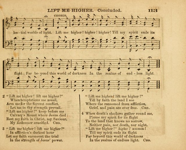 The Diadem: a collection of tunes and hymns for Sunday school and devotional meetings page 113