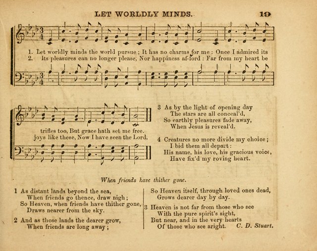 The Diadem: a collection of tunes and hymns for Sunday school and devotional meetings page 19