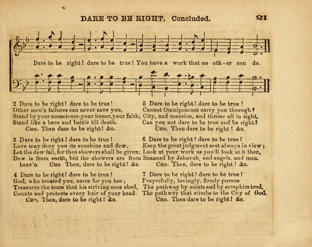 The Diadem: a collection of tunes and hymns for Sunday school and devotional meetings page 21