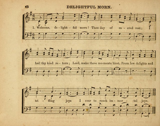 The Diadem: a collection of tunes and hymns for Sunday school and devotional meetings page 6