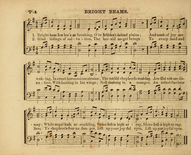 The Diadem: a collection of tunes and hymns for Sunday school and devotional meetings page 74