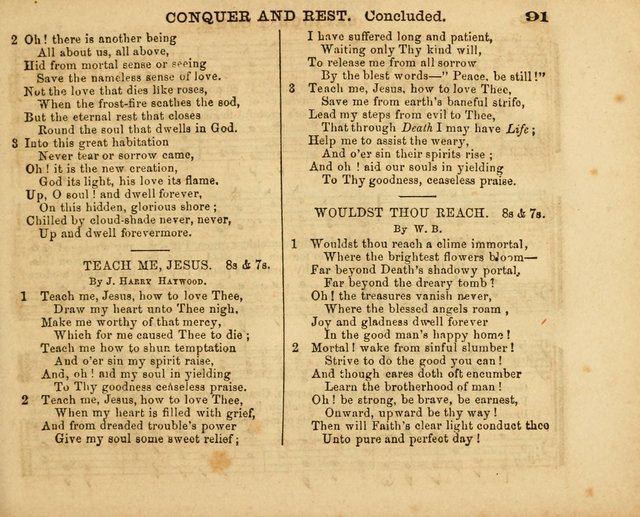 The Diadem: a collection of tunes and hymns for Sunday school and devotional meetings page 91