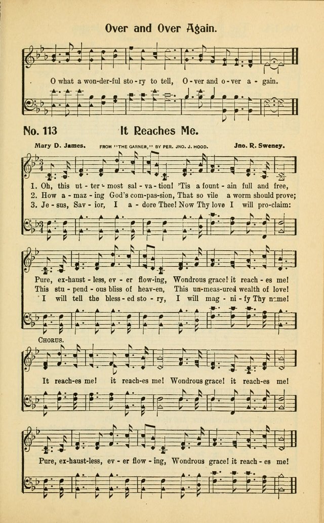 Diadems: a collection of religious songs, new and old, for the church and Sunday school page 113