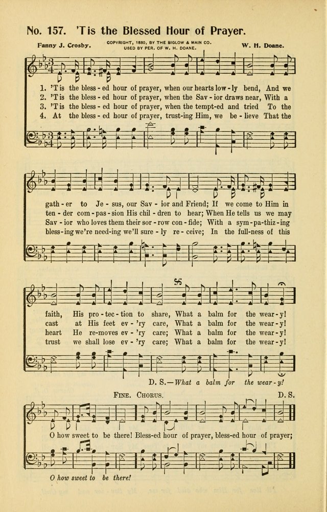 Diadems: a collection of religious songs, new and old, for the church and Sunday school page 156