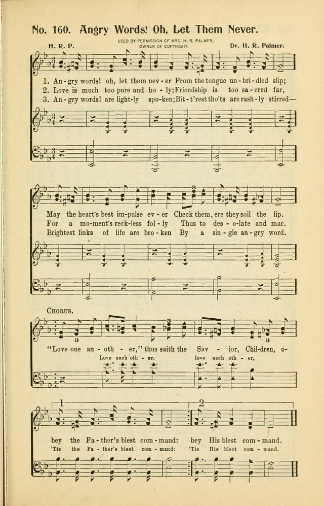 Diadems: a collection of religious songs, new and old, for the church and Sunday school page 159