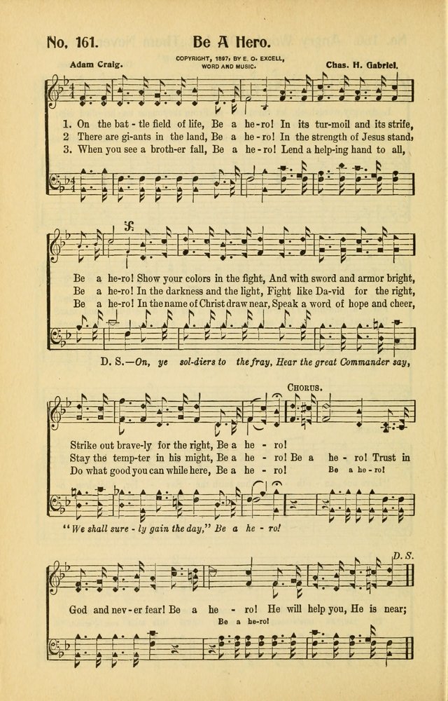 Diadems: a collection of religious songs, new and old, for the church and Sunday school page 160