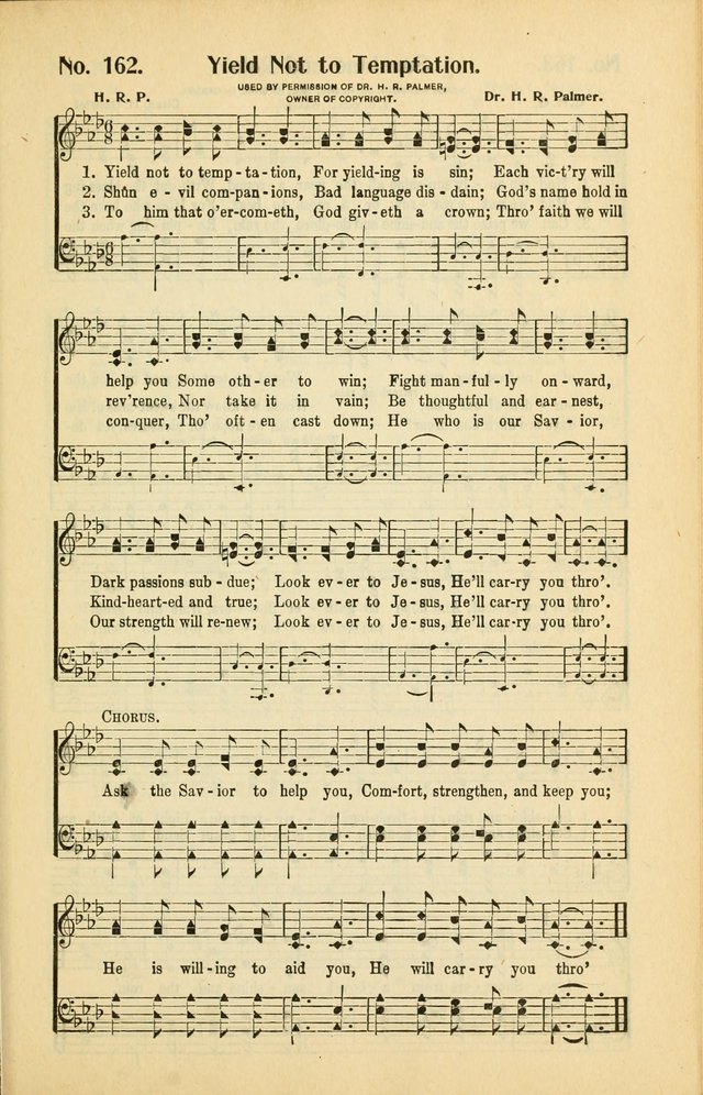 Diadems: a collection of religious songs, new and old, for the church and Sunday school page 161