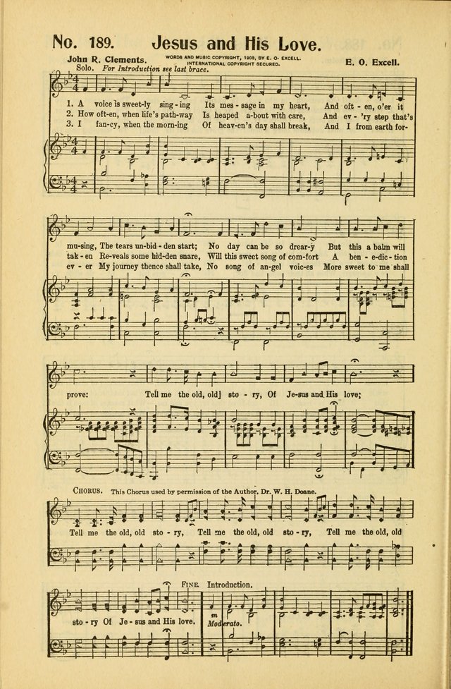 Diadems: a collection of religious songs, new and old, for the church and Sunday school page 188