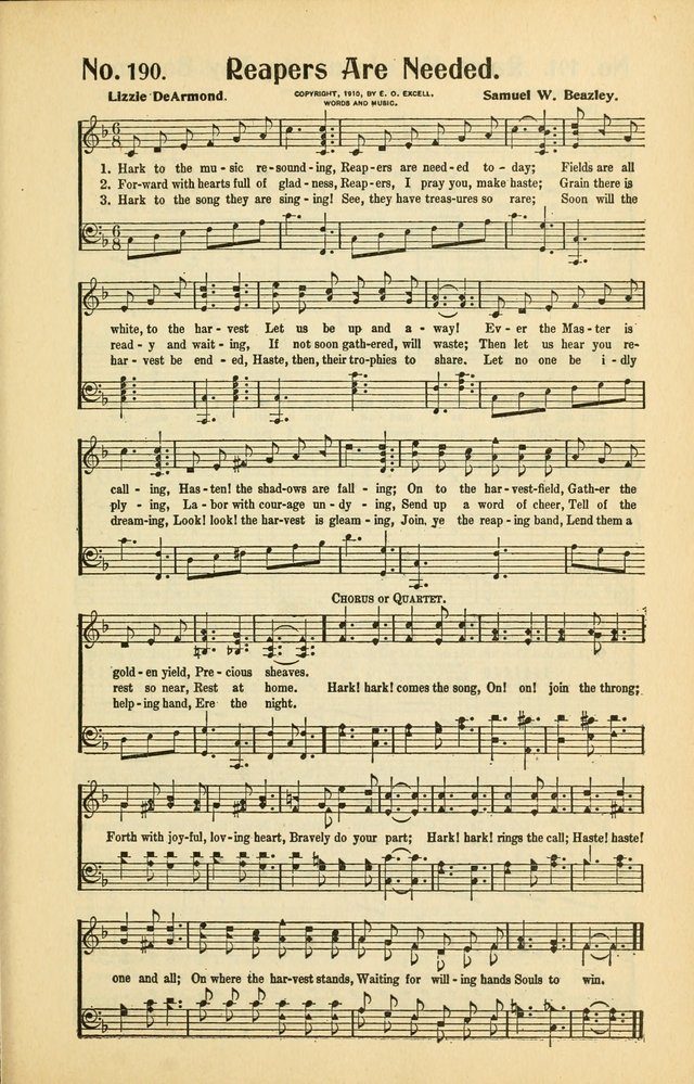 Diadems: a collection of religious songs, new and old, for the church and Sunday school page 189