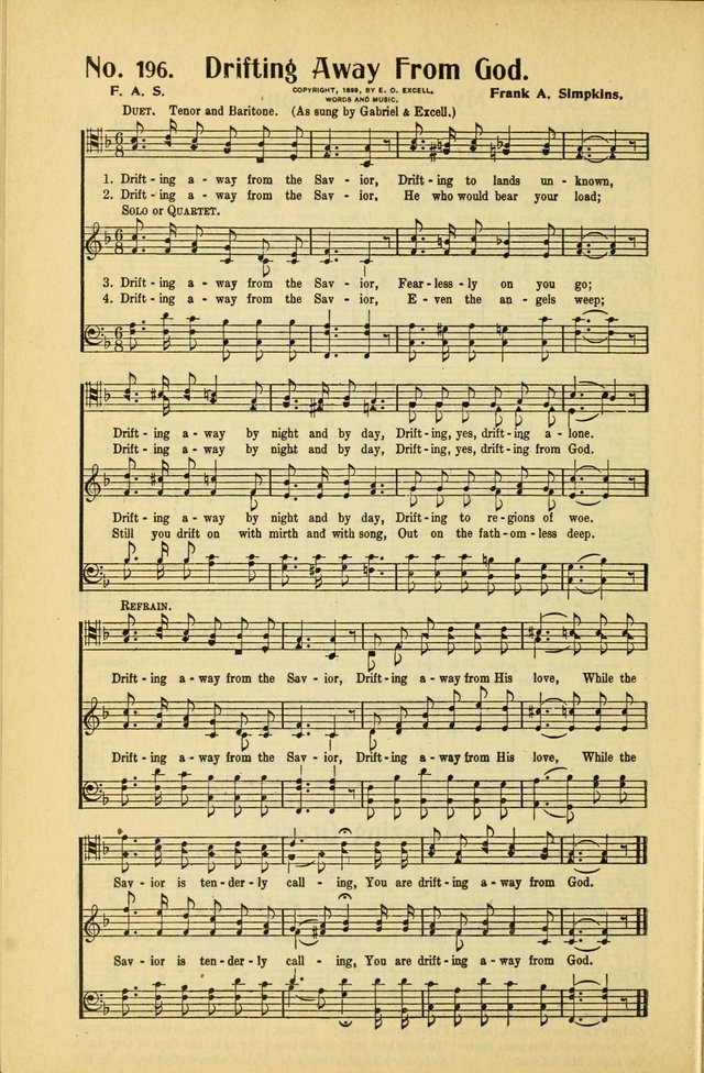 Diadems: a collection of religious songs, new and old, for the church and Sunday school page 194