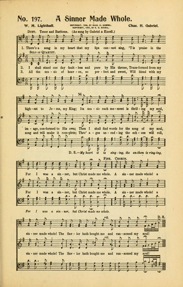 Diadems: a collection of religious songs, new and old, for the church and Sunday school page 195