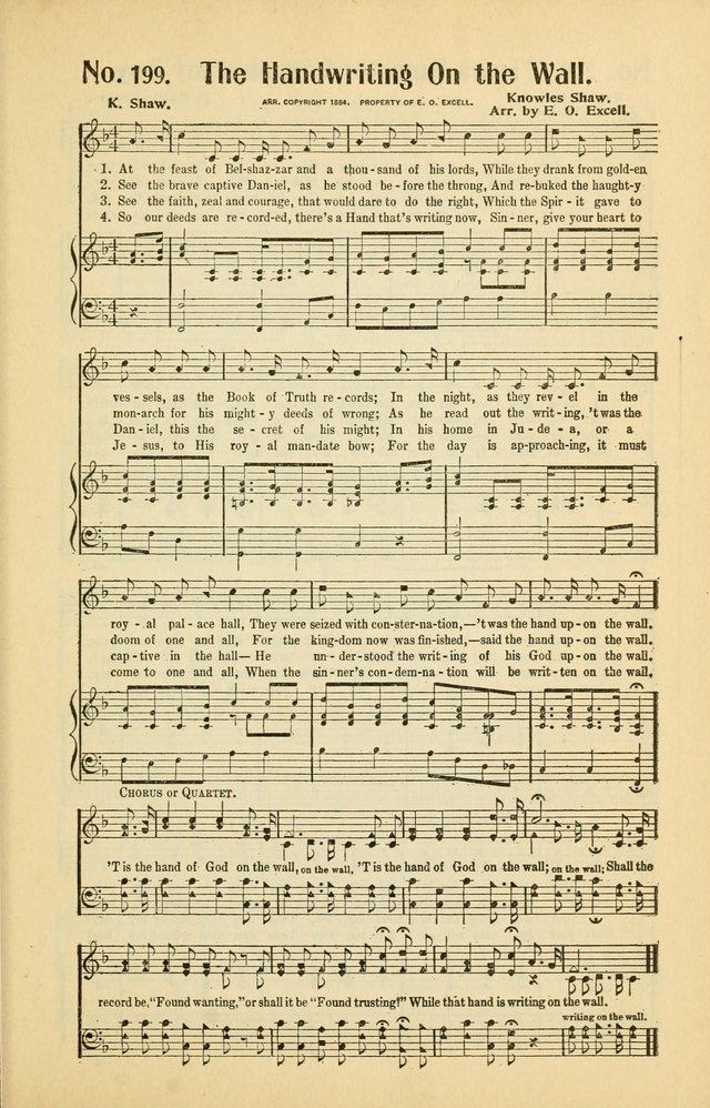 Diadems: a collection of religious songs, new and old, for the church and Sunday school page 197