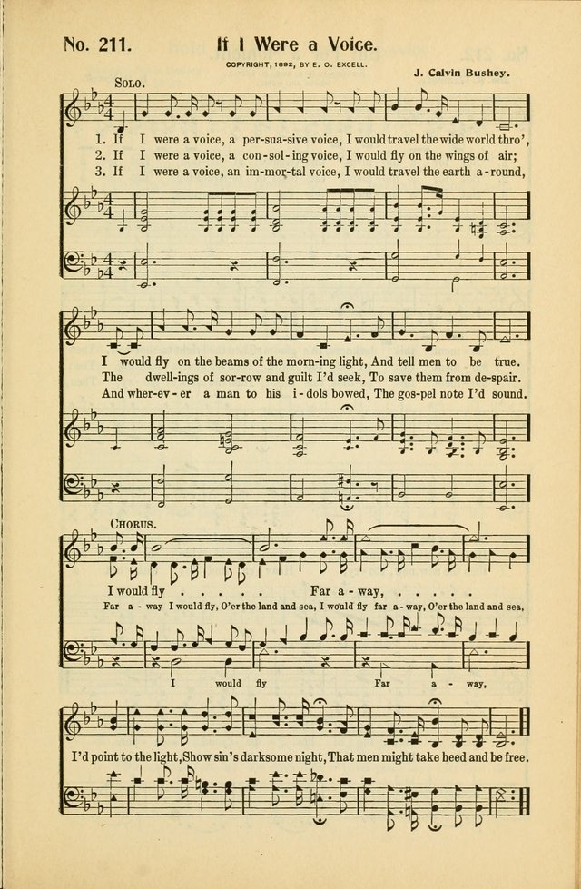 Diadems: a collection of religious songs, new and old, for the church and Sunday school page 209