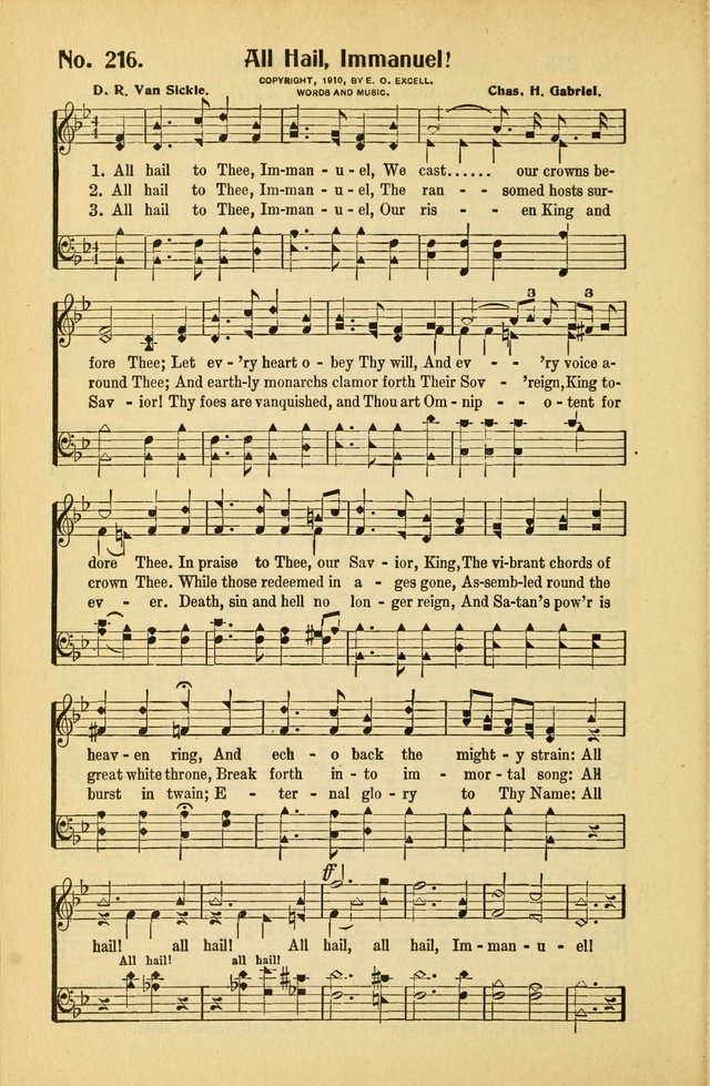 Diadems: a collection of religious songs, new and old, for the church and Sunday school page 214