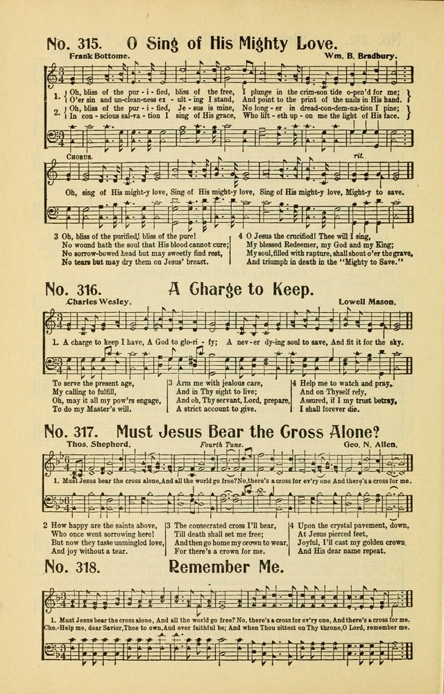 Diadems: a collection of religious songs, new and old, for the church and Sunday school page 254