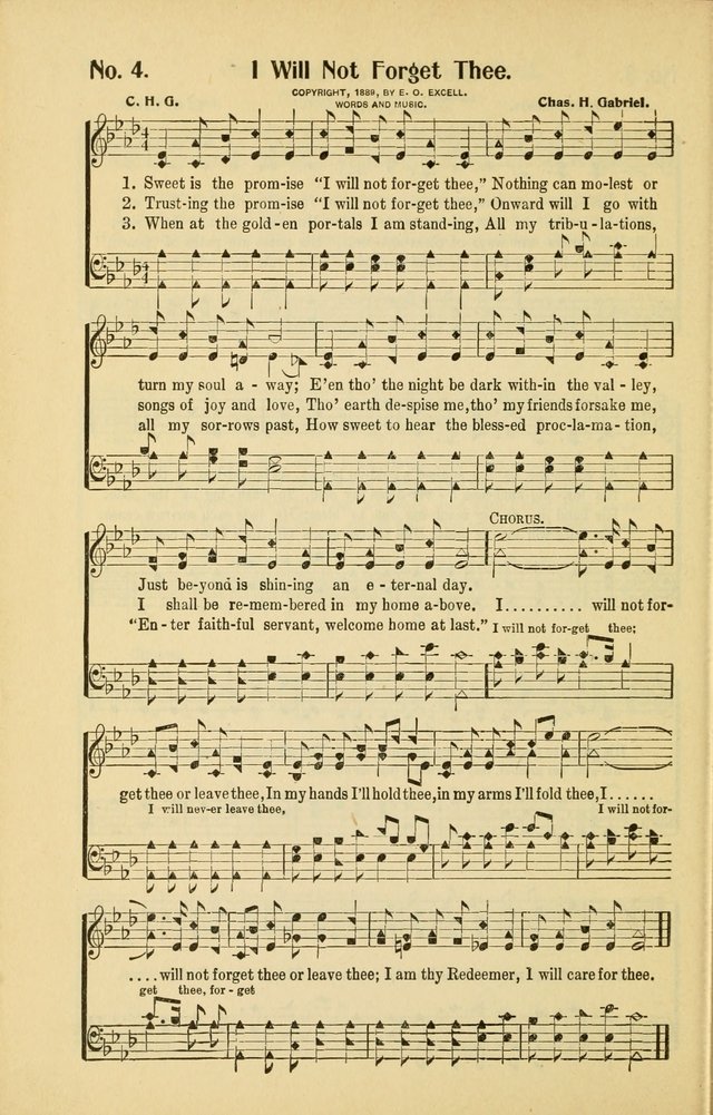 Diadems: a collection of religious songs, new and old, for the church and Sunday school page 4