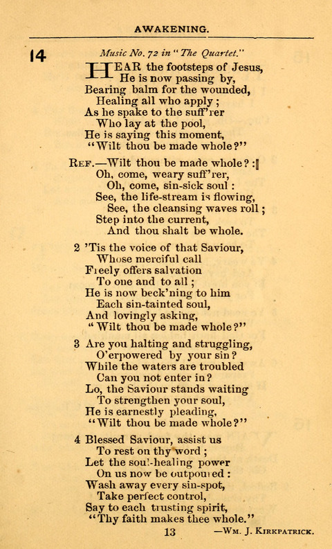 Die Deutsche Ausgabe der Englischen und Deutschen Frohen Botschaftslieder: zum Gebrauch bei Erweckungs- und Gebetsversammlungen (Ebenezer Hymnal) page 161