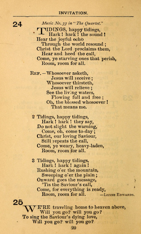 Die Deutsche Ausgabe der Englischen und Deutschen Frohen Botschaftslieder: zum Gebrauch bei Erweckungs- und Gebetsversammlungen (Ebenezer Hymnal) page 168