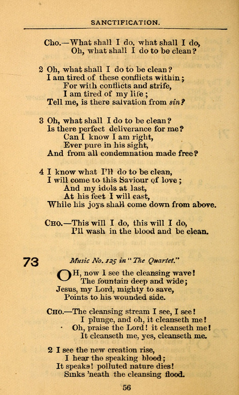 Die Deutsche Ausgabe der Englischen und Deutschen Frohen Botschaftslieder: zum Gebrauch bei Erweckungs- und Gebetsversammlungen (Ebenezer Hymnal) page 204