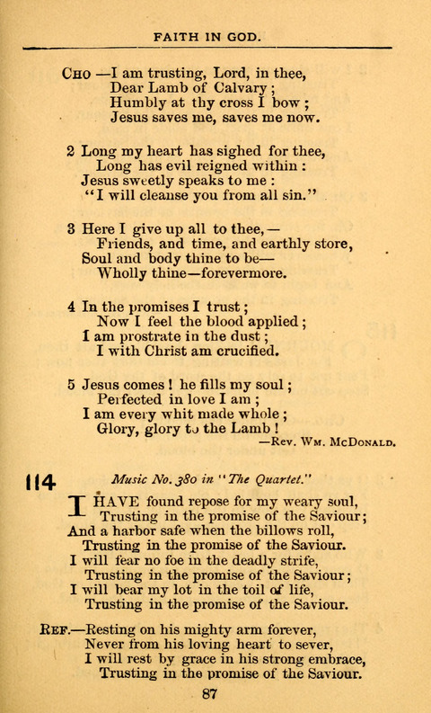 Die Deutsche Ausgabe der Englischen und Deutschen Frohen Botschaftslieder: zum Gebrauch bei Erweckungs- und Gebetsversammlungen (Ebenezer Hymnal) page 235