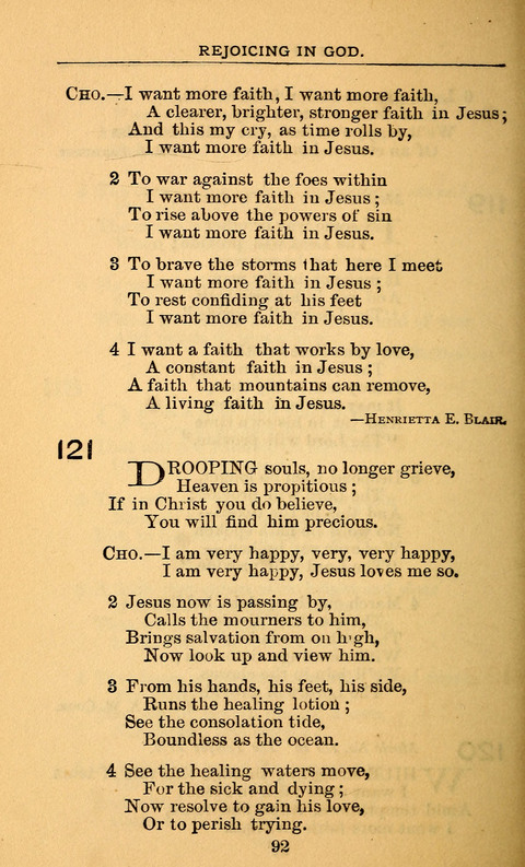 Die Deutsche Ausgabe der Englischen und Deutschen Frohen Botschaftslieder: zum Gebrauch bei Erweckungs- und Gebetsversammlungen (Ebenezer Hymnal) page 240