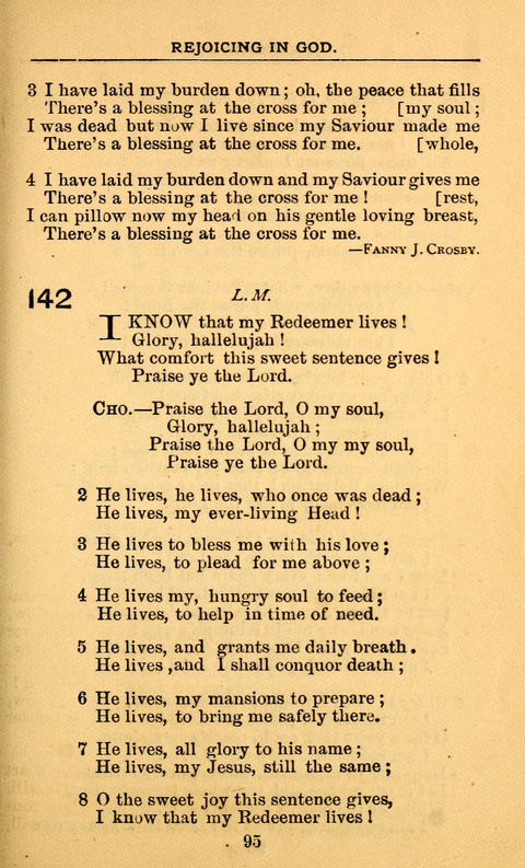 Die Deutsche Ausgabe der Englischen und Deutschen Frohen Botschaftslieder: zum Gebrauch bei Erweckungs- und Gebetsversammlungen (Ebenezer Hymnal) page 243