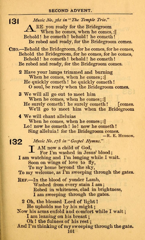 Die Deutsche Ausgabe der Englischen und Deutschen Frohen Botschaftslieder: zum Gebrauch bei Erweckungs- und Gebetsversammlungen (Ebenezer Hymnal) page 249