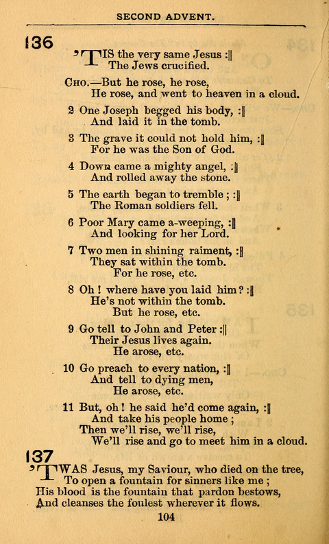 Die Deutsche Ausgabe der Englischen und Deutschen Frohen Botschaftslieder: zum Gebrauch bei Erweckungs- und Gebetsversammlungen (Ebenezer Hymnal) page 252