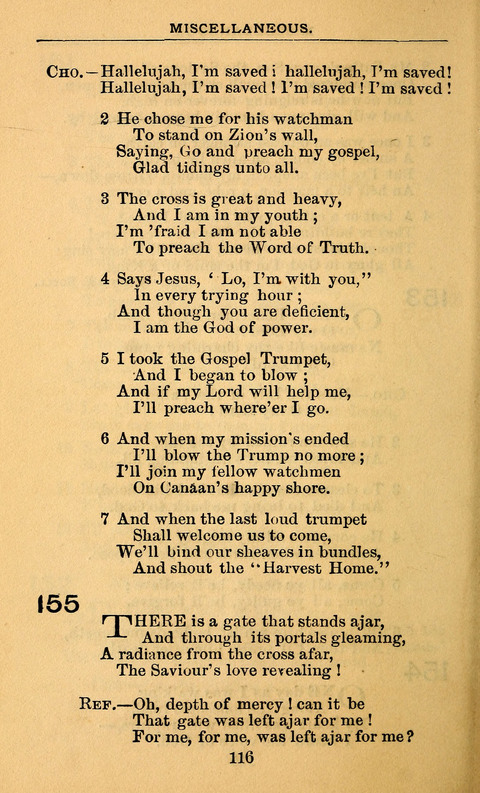 Die Deutsche Ausgabe der Englischen und Deutschen Frohen Botschaftslieder: zum Gebrauch bei Erweckungs- und Gebetsversammlungen (Ebenezer Hymnal) page 264