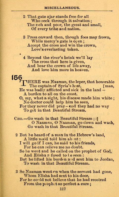 Die Deutsche Ausgabe der Englischen und Deutschen Frohen Botschaftslieder: zum Gebrauch bei Erweckungs- und Gebetsversammlungen (Ebenezer Hymnal) page 265