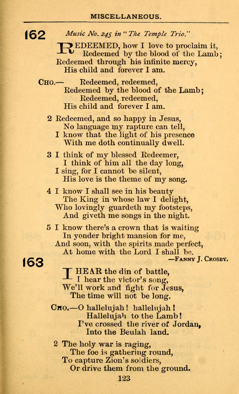 Die Deutsche Ausgabe der Englischen und Deutschen Frohen Botschaftslieder: zum Gebrauch bei Erweckungs- und Gebetsversammlungen (Ebenezer Hymnal) page 271