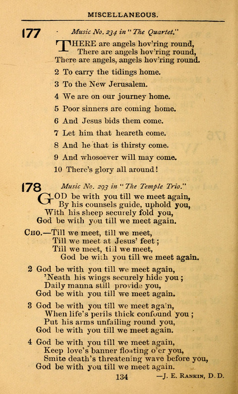 Die Deutsche Ausgabe der Englischen und Deutschen Frohen Botschaftslieder: zum Gebrauch bei Erweckungs- und Gebetsversammlungen (Ebenezer Hymnal) page 282