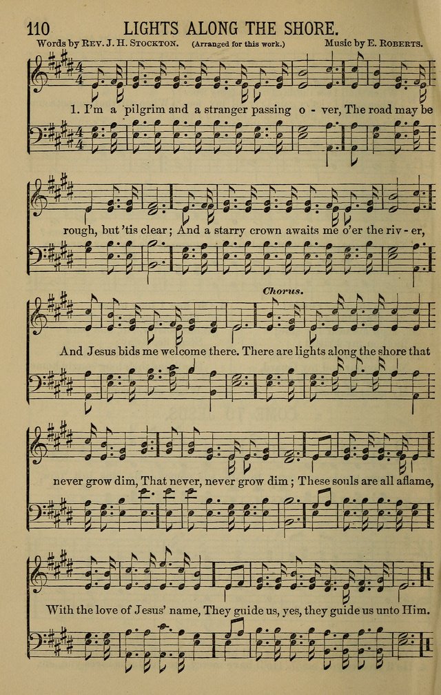 The Devotional Chimes: a choice collection of new and standard hymns and tunes, adapted to all occasions of social worship, family devotions, and congregational singing page 110