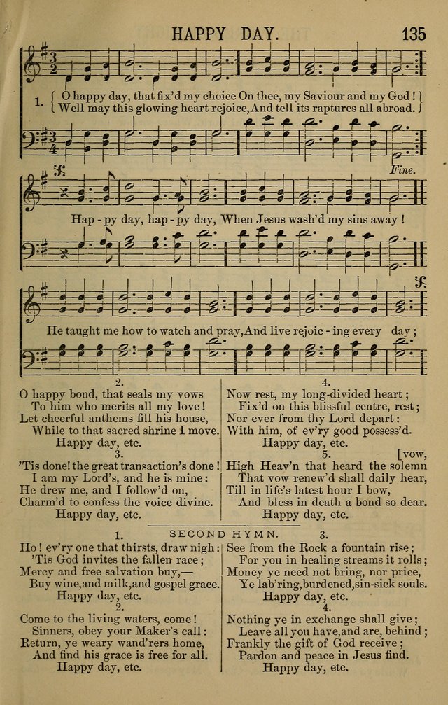 The Devotional Chimes: a choice collection of new and standard hymns and tunes, adapted to all occasions of social worship, family devotions, and congregational singing page 135