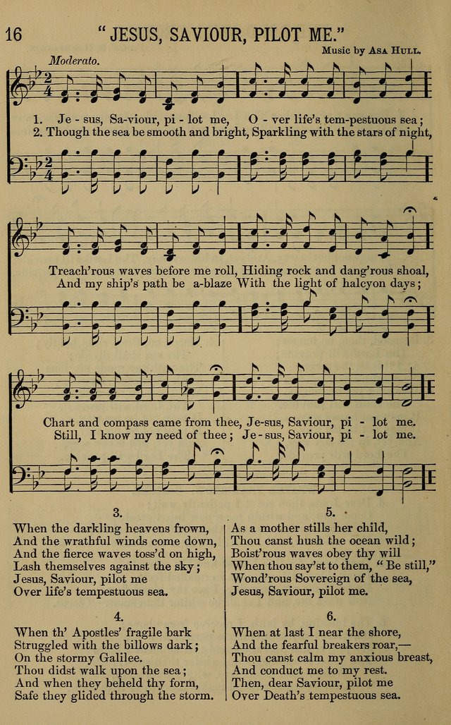 The Devotional Chimes: a choice collection of new and standard hymns and tunes, adapted to all occasions of social worship, family devotions, and congregational singing page 16