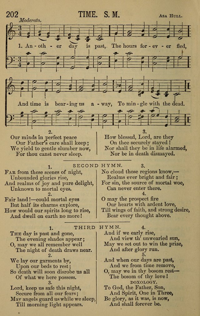 The Devotional Chimes: a choice collection of new and standard hymns and tunes, adapted to all occasions of social worship, family devotions, and congregational singing page 202