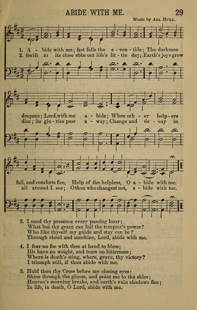 The Devotional Chimes: a choice collection of new and standard hymns and tunes, adapted to all occasions of social worship, family devotions, and congregational singing page 29