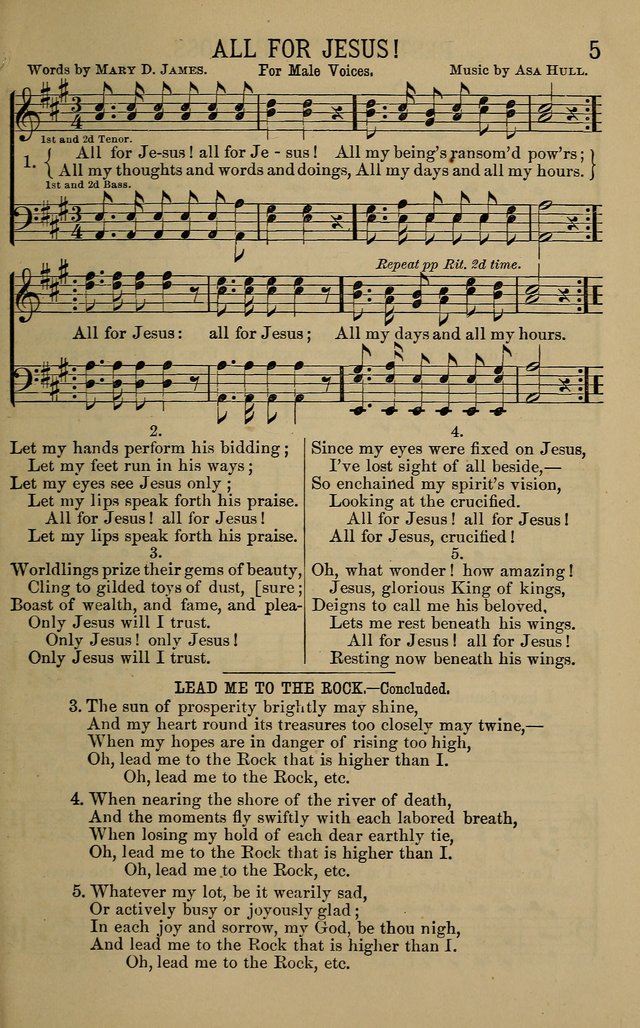 The Devotional Chimes: a choice collection of new and standard hymns and tunes, adapted to all occasions of social worship, family devotions, and congregational singing page 5