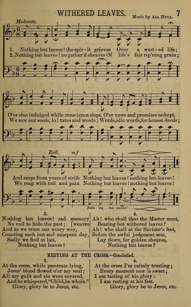 The Devotional Chimes: a choice collection of new and standard hymns and tunes, adapted to all occasions of social worship, family devotions, and congregational singing page 7