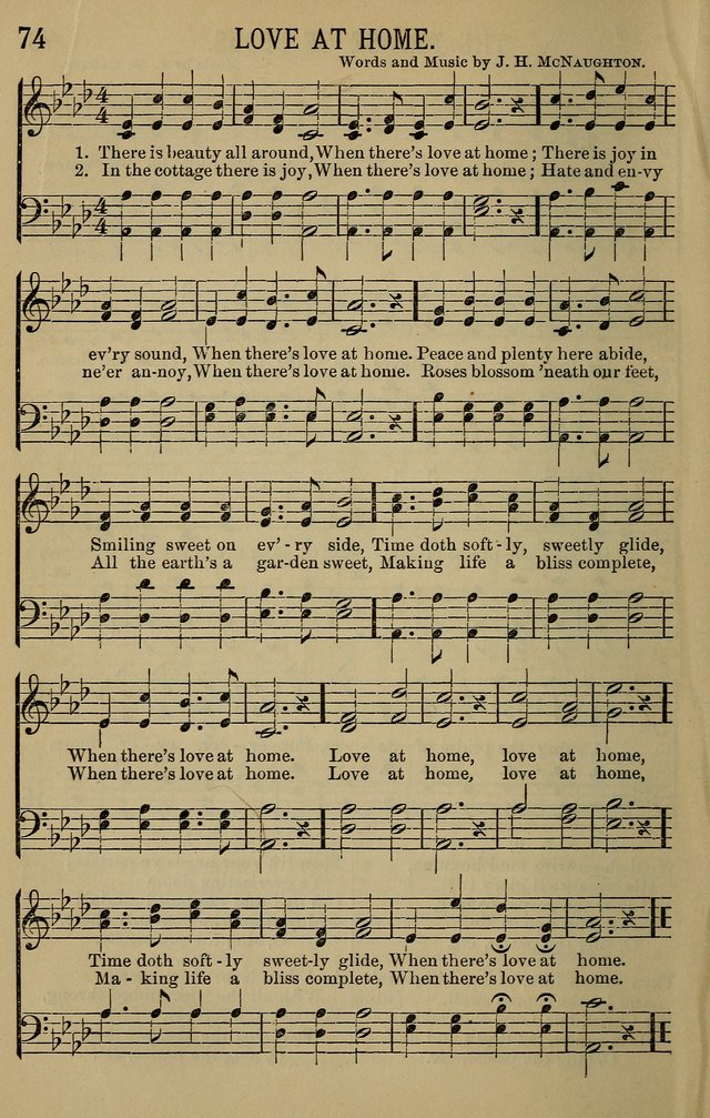 The Devotional Chimes: a choice collection of new and standard hymns and tunes, adapted to all occasions of social worship, family devotions, and congregational singing page 74