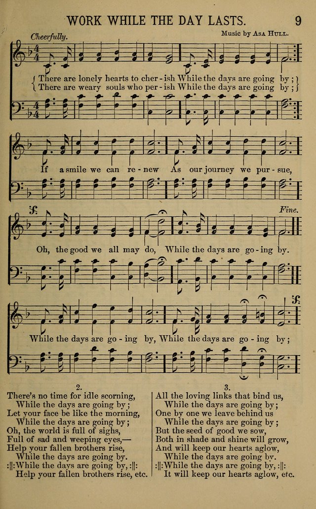 The Devotional Chimes: a choice collection of new and standard hymns and tunes, adapted to all occasions of social worship, family devotions, and congregational singing page 9