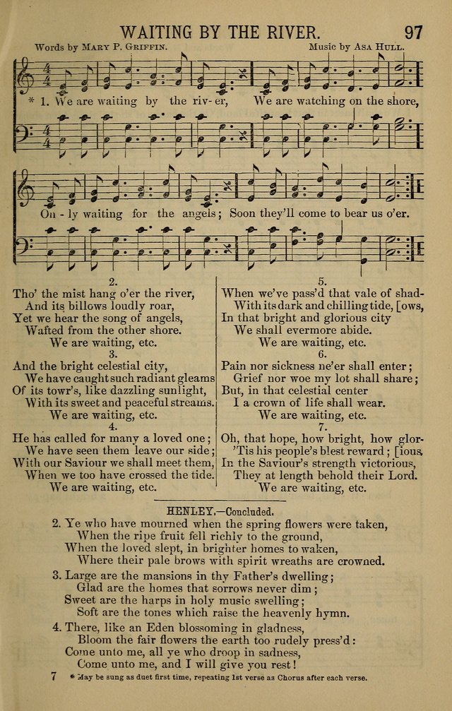 The Devotional Chimes: a choice collection of new and standard hymns and tunes, adapted to all occasions of social worship, family devotions, and congregational singing page 97