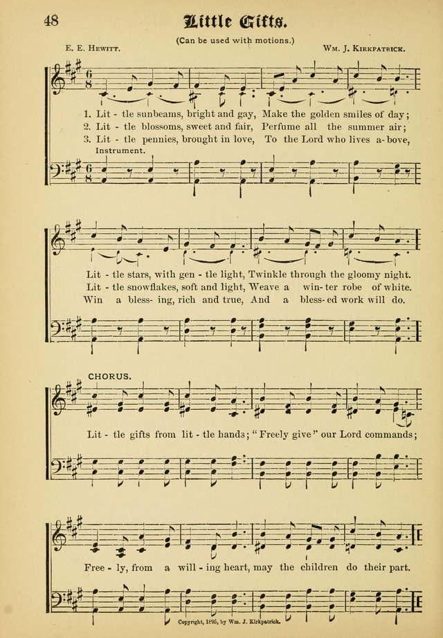 Dew Drops: comprising new songs, hymns, etc. for young singers page 46